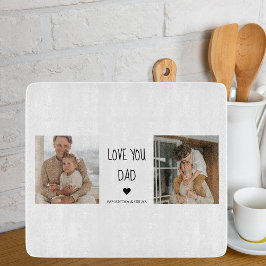 Modern Collage Photo & Kärlek You Pappa Gift