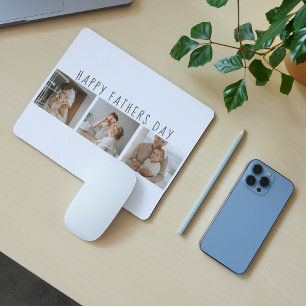 Modern Collage Photo & Lycklig Fars dag Best Gift Musmatta