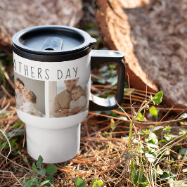 Modern Collage Photo & Lycklig Fars dag Best Gift Resemugg