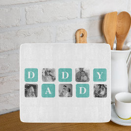 Modern Collage Photo Lycklig Fars dag Gift