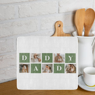 Modern Collage Photo & Lycklig Fars dag Gift