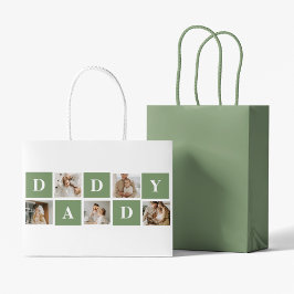 Modern Collage Photo & Lycklig Fars dag Gift