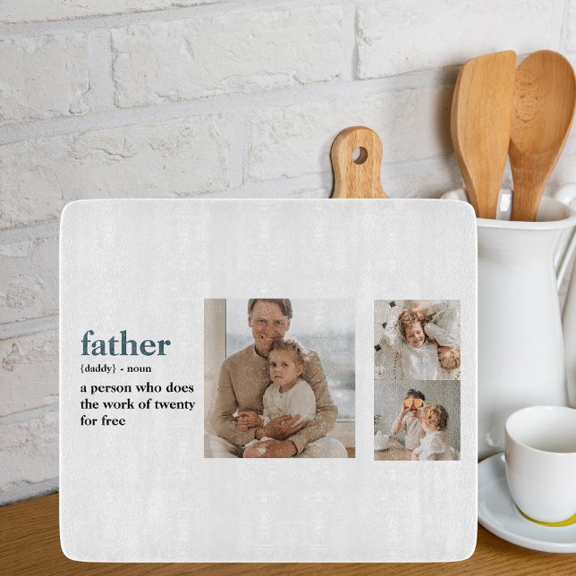 Modern Collage Photo Lycklig Fars dag Gift (Skapare uppladdad)