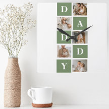 Modern Collage Photo & Lycklig Fars dag Gift