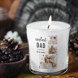 Modern Collage Photo Lycklig Fars dag Gift Fyrkantigt Klistermärke