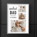 Modern Collage Photo Lycklig Fars dag Gift Poster<br><div class="desc">"Modern Collage Photo Colorful Best Pappa någonsin Gift" är en personlig och unik present till alla pappa som förtjänar att firas. Presenten är ett kollage foto bestående av flera enskilda bilder som har arrangerats omsorgsfullt för att skapa en bedövning och öga-fångstdesign. Presenten är ett underbart sätt att visa uppskattning och...</div>