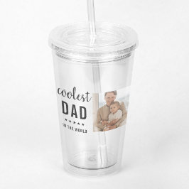 Modern Collage Photo Lycklig Fars dag Gift Take Away Mugg
