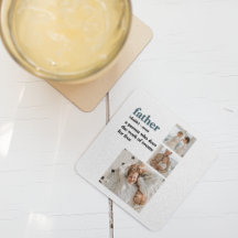 Modern Collage Photo Lycklig Fars dag Gift