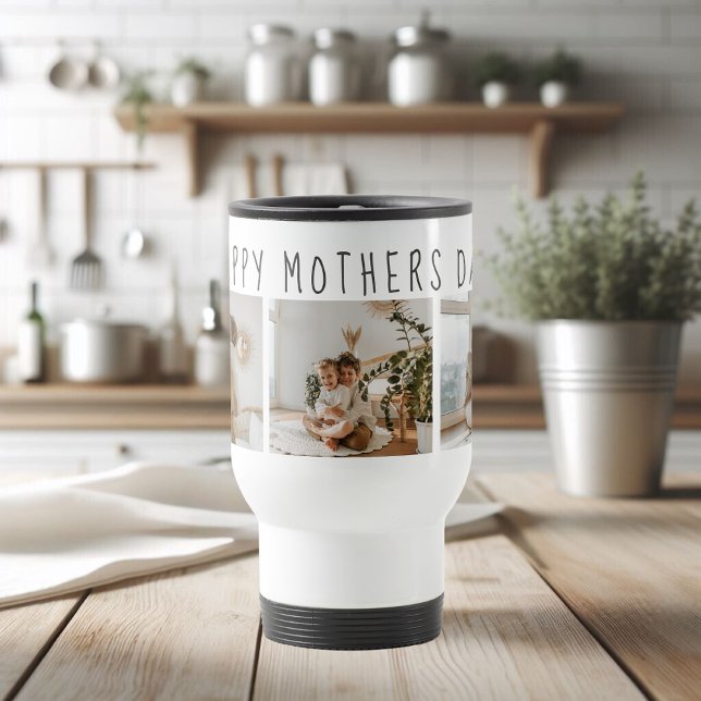 Modern Collage Photo - Lycklig Mor Dag Gift Resemugg (Skapare uppladdad)