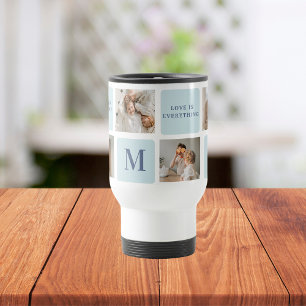 Modern Collage Photos Blue Best Far Gift Resemugg