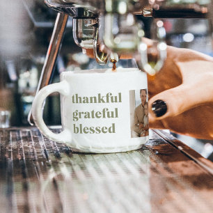 Modern Collage Three Photo Happy thanksgiving EE Espressomugg