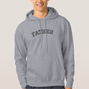 Modern College Typography Far Manar's Hoodie