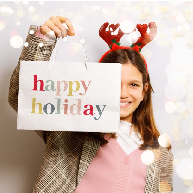 Modern Colorful Lycklig Helgdag (Skapare uppladdad)