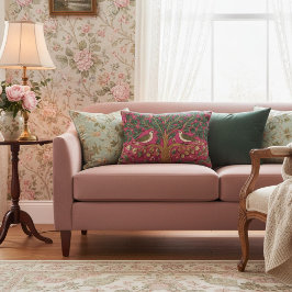 Modern colorful nature motifs pattern prydnadskudde