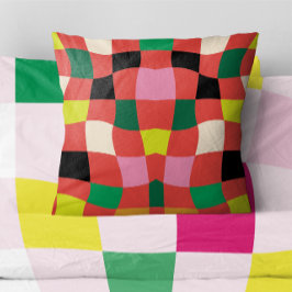 Modern Colorful Tartan Play-jul Kudde