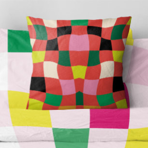 Modern Colorful Tartan Play-jul Kudde