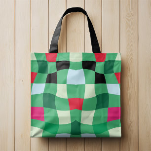 Modern Colorful Tartan Play-jul Tygkasse