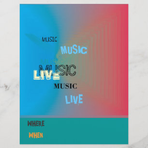 Modern Colorous Music Event Flyer