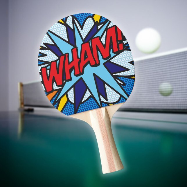 Modern Comic Book WHAM Pingisracket (Skapare uppladdad)
