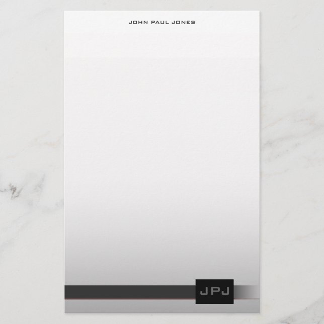 Modern Company 002 Brevpapper (Framsida)