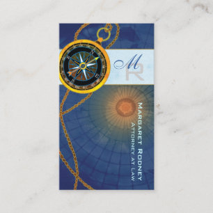 Modern Compass Attorney Law Office Visitkort