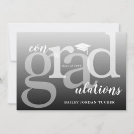 Modern ConGRADulations Studenten Grattisar