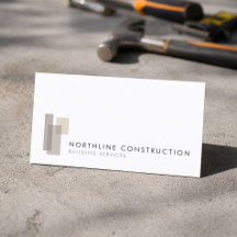 Modern Construction Company Logo
