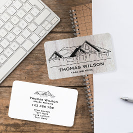 Modern Construction Handyman Carpenter Verktyg Woo Visitkort