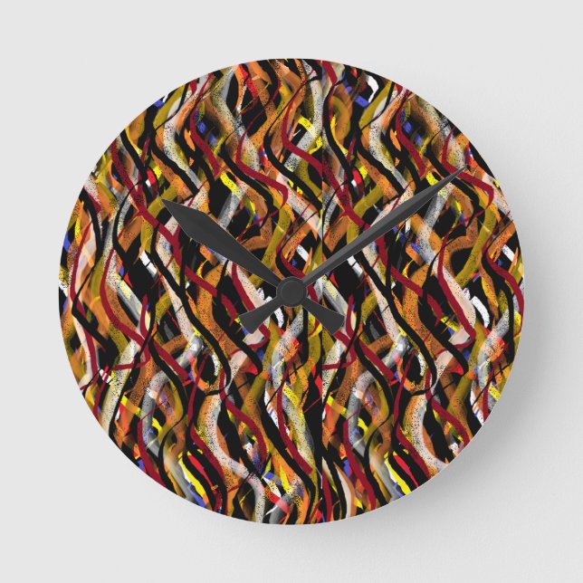 Modern Contemporary Clocks Rund Klocka (Framsida)