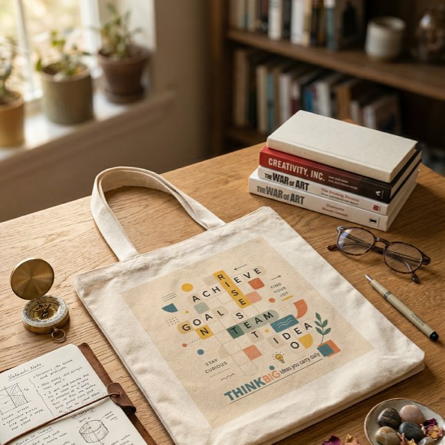  Modern contemporary typography  geometric cool Kudde (Skapare uppladdad)