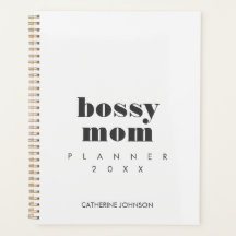 Modern Cool Bossy Mom Krämbrun Personlig