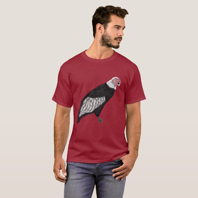 Modern cool condor t shirt (Hel framsida)