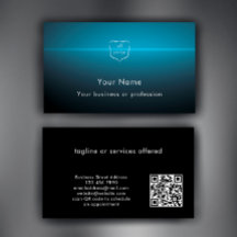 Modern Cool Logo QR-kod Teknik Professionell