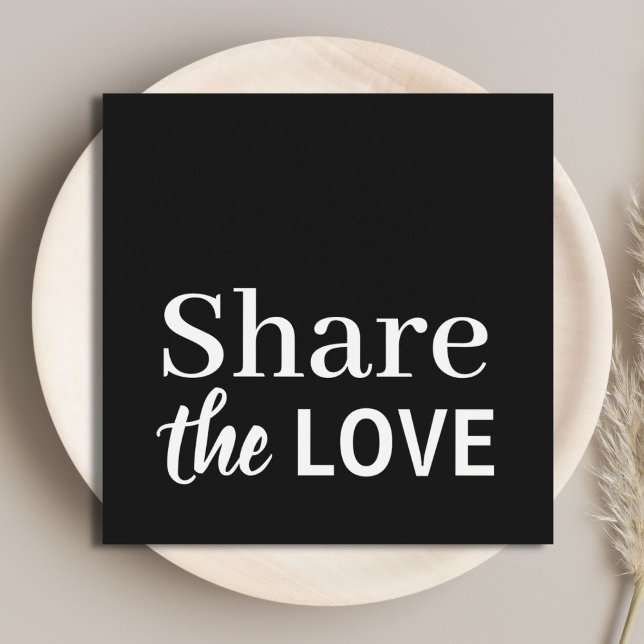 Modern Coola Blach White Beauty Salon Referral Fyrkantigt Visitkort (Skapare uppladdad)