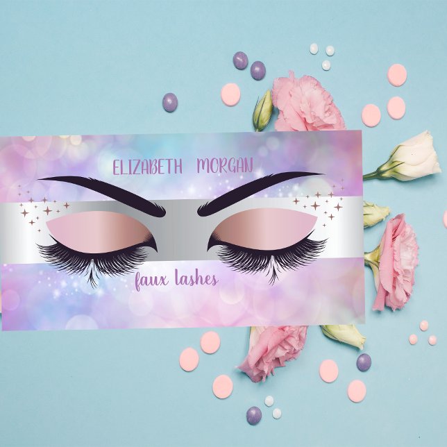 Modern Coola Bokeh,Rand,Faux Lash Poster (Skapare uppladdad)