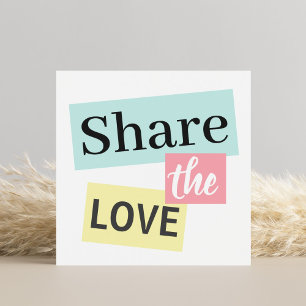 Modern Coola Colorful Beauty Salon Referral Fyrkantigt Visitkort