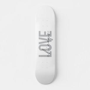 Modern,coola, enkel, minimal, designad Kärlek Chi Mini Skateboard Bräda 18,5 Cm