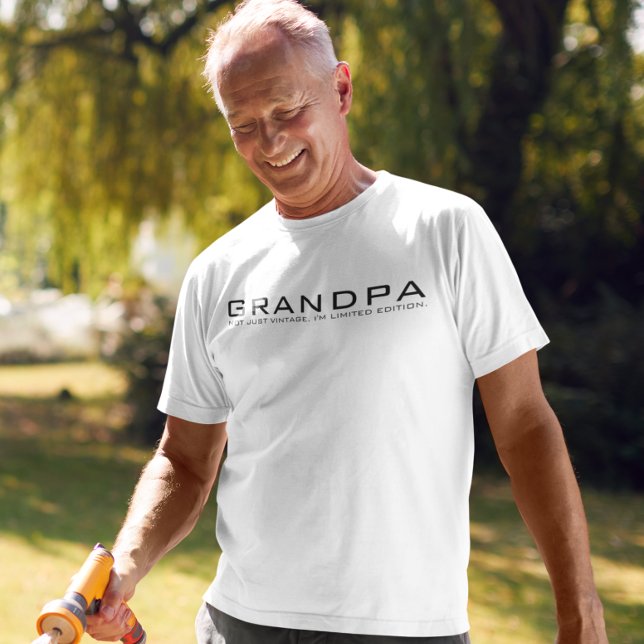 Modern Coola Grandpa Begränsad Edition T-Shirt (Skapare uppladdad)