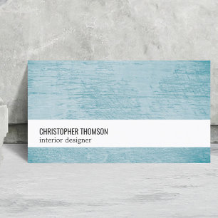 Modern Coola Struktur Blue White Insida Designer Visitkort