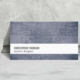 Modern Coola Struktur Blue White Insida Designer Visitkort