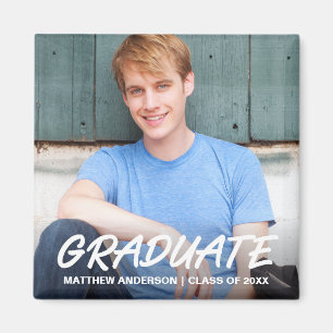Modern Coola Studenten - annonsfoto Square W Magnet