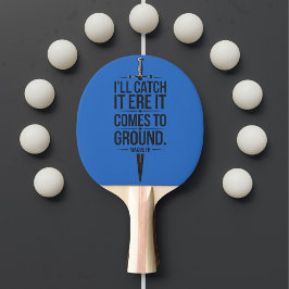 Modern Coola - svart och blå citattecken Pingisracket