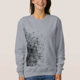 Modern, coola trendig abstrakt - raster mönster t shirt