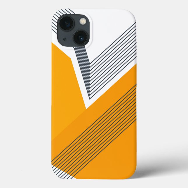 Modern, coola, trendig, stadsplanering, enkel geom (Baksida)