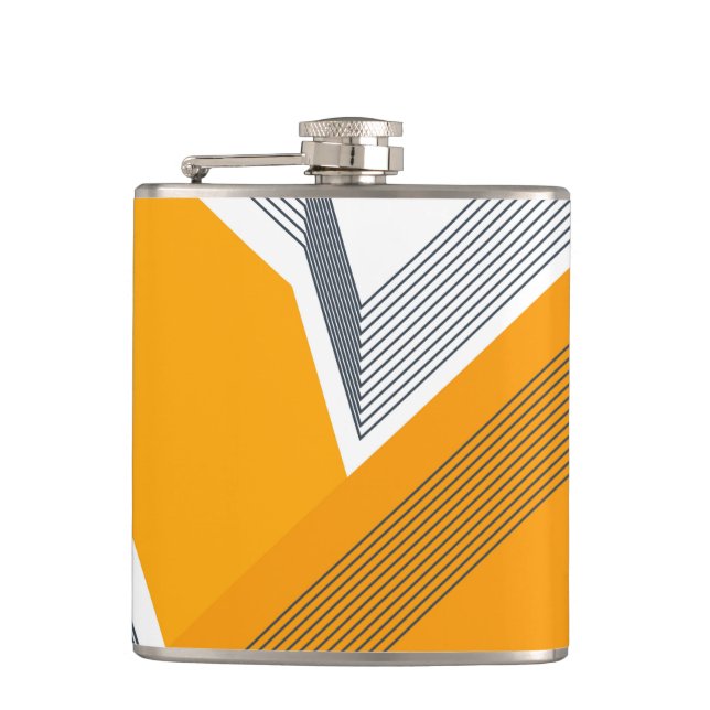 Modern, coola, trendig, stadsplanering, enkel geom fickplunta (Framsidan)