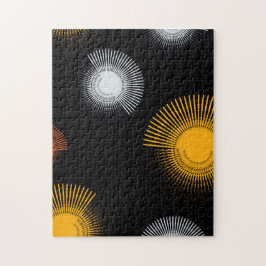 Modern, Coola, unik, trendig, stadspensel Pussel