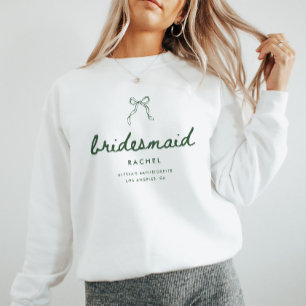 Modern Coquette Brudtjänst Namn Sjungbrud T Shirt