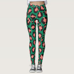 Modern Coral Rosa Black Grönt Leopard Animal Print Leggings<br><div class="desc">Detta moderna och trendig mönster är perfekt för snyggtens modesta. Den har ett handritat koralldjur, svart rosa och ett skarpt grönt av safari-djur. Det är elegant, coola, konst och unikt. ***VIKTIG DESIGN-ANMÄRKNING: Om du vill ha en begäran från anpassad design, t.ex. matchande produktbegäranden, färg-ändringar, placeringsändringar eller någon annan ändringsbegäran, klickar...</div>