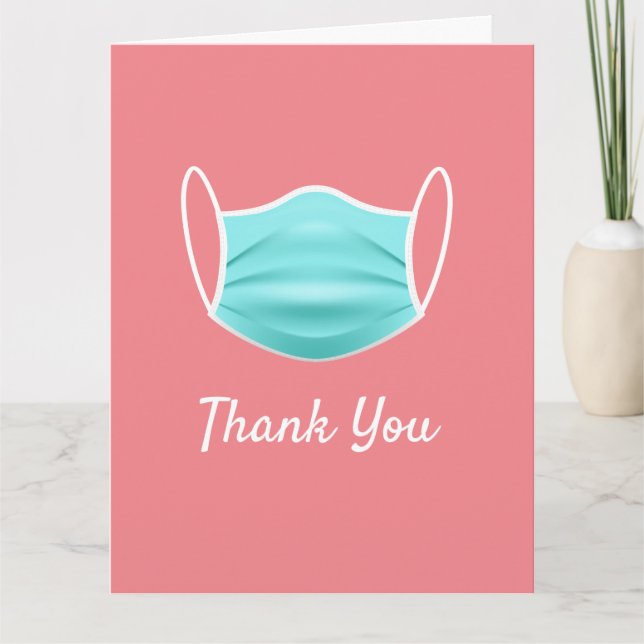 Modern Coronavirus-Tack-mappat kort (Framsida)