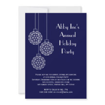 Modern Corporate Julfest Blue